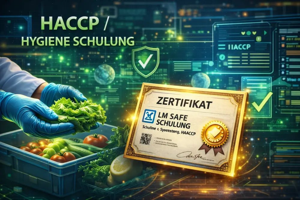 Hygiene / HACCP Schulung (in Österreich jährlich empfohlen)